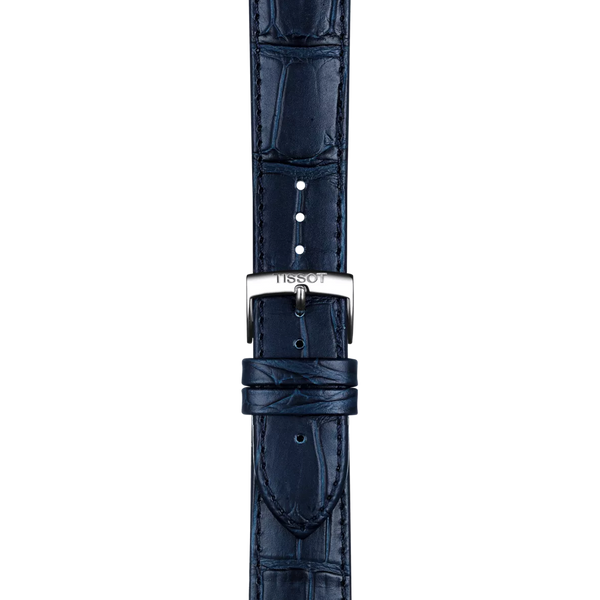 Tissot Carson Premium Quartz 40mm Blue Dial Leather T1224101604300