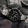 Casio Edifice EFR-552D-1AVUDF Quartz Chronograph Black Dial Stainless Steel Watch