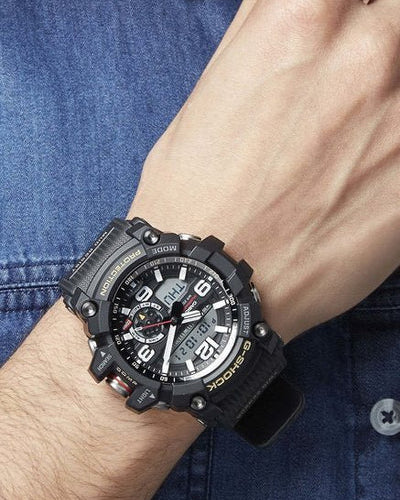 Casio G-Shock Mudmaster GG-B100-1ADR Bluetooth Quartz Black Resin Strap Watch (GG-B100-1ADR)