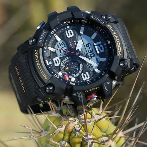 Casio G-Shock Mudmaster GG-B100-1ADR Bluetooth Quartz Black Resin Strap Watch (GG-B100-1ADR)