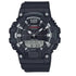 Casio HDC-700-1A watch with black dial, digital window and resin strap