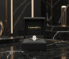 Cassims&Co. 9ct yellow gold engagement ring featuring a 2.00ct oval lab grown diamond in a classic solitaire setting.