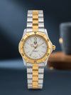 Cassims&Co. pre-owned TAG Heuer Professional 2000 ladies' two-tone stainless steel and gold-plated quartz diver watch.