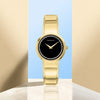 Michel Herbelin M-Band 17082/BP64 — 31mm Black Spinel Two-Tone