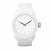 Diesel Double Down DZ1436 white silicone quartz watch with 44mm round case and white dial