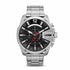 Diesel Mega Chief DZ4308 men's chronograph watch with black dial and stainless steel bracelet
