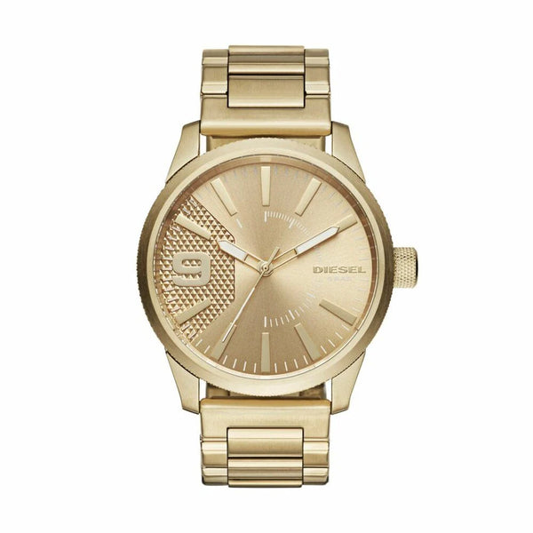 Diesel Rasp Quartz Gold-Tone PVD Plated Watch 46mm (DZ1761)