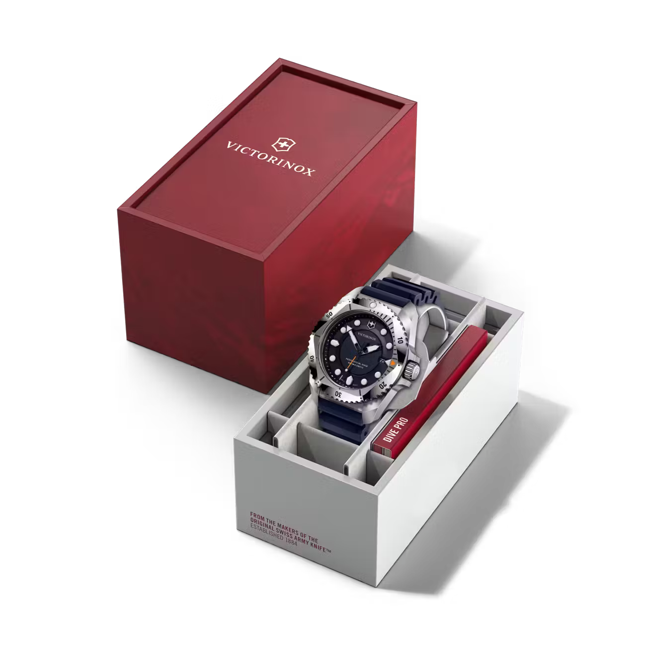 Victorinox Dive Pro Quartz 300m Blue Dial Watch 43mm VIC241991 - Cassim & Co South Africa