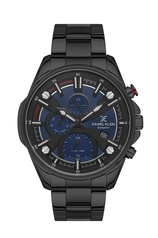 Daniel Klein Exclusive Blue Dial Multifunction Watch