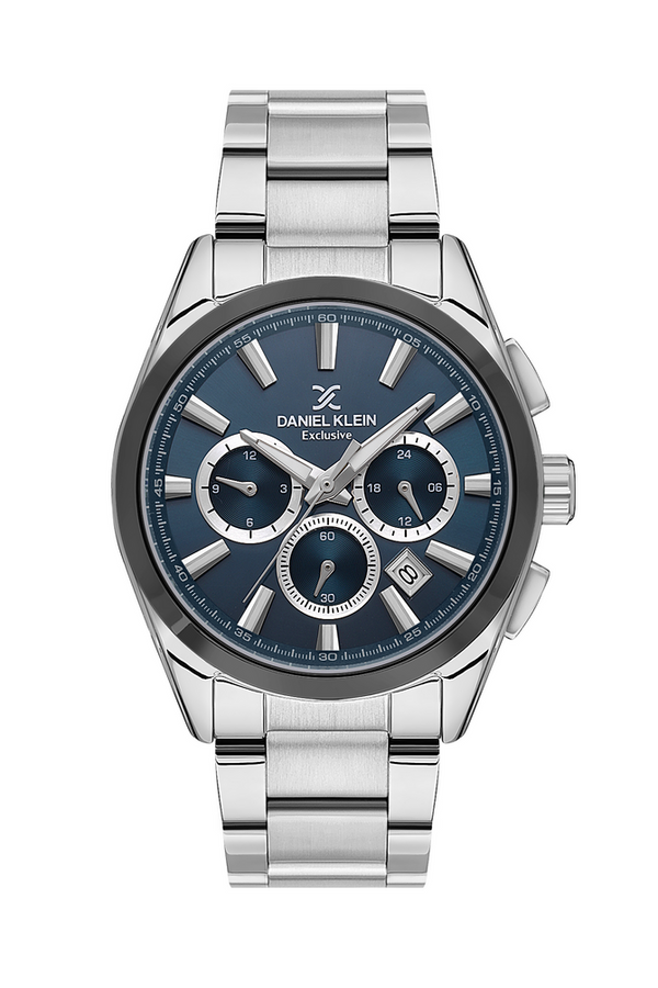 Daniel Klein Exclusive Blue Dial Multifunction Watch