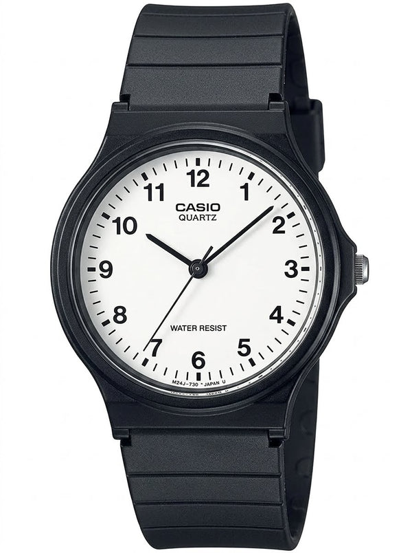 Casio Analog White - MQ-24-7BLDF