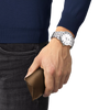 Tissot Classic Dream Quartz 42mm White Roman Dial Stainless Steel Watch (T129.410.11.013.00) - Cassim & Co South Africa