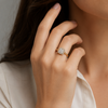 9ct Yellow Gold Cluster Diamond Engagement Ring 1102112 - Cassim & Co South Africa
