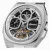 Ingersoll The Spirit Automatic Skeleton Dial Moon Phase Stainless Steel Watch (I15802) - Cassim & Co South Africa