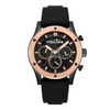 Police Knotty Chronograph Quartz Black Dial Silicone Strap Watch (PEWJQ0006405)