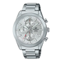 Casio Edifice EFB-710D-7AVUDF silver dial chronograph watch with stainless steel bracelet and sapphire crystal