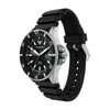 Emporio Armani World Explorer Solar-Powered Diver Black Dial Stainless Steel Watch (AR11788)