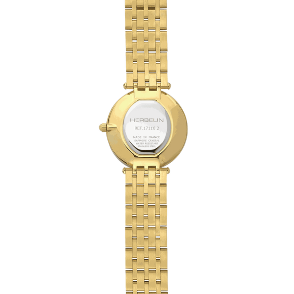 Michel Herbelin Epsilon 17116/BP89 — 28mm Diamond Mother-of-Pearl