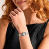 Fossil Scarlette Mini Quartz Silver Dial Stainless Steel Ladies Watch (ES5475)