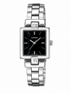 Casio LTP-1354D Quartz Black Dial Stainless Steel Bracelet Watch (LTP-1354D-1CDF)