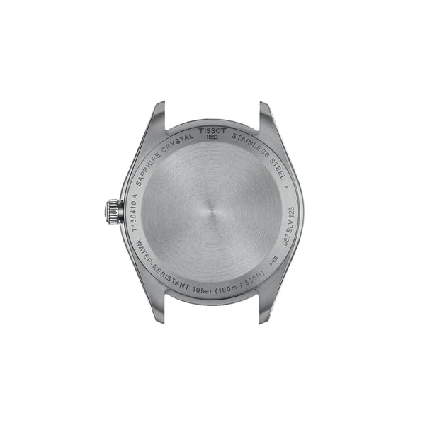Tissot PR100 T150.410.16.031.00 — 40mm Silver Dial Leather
