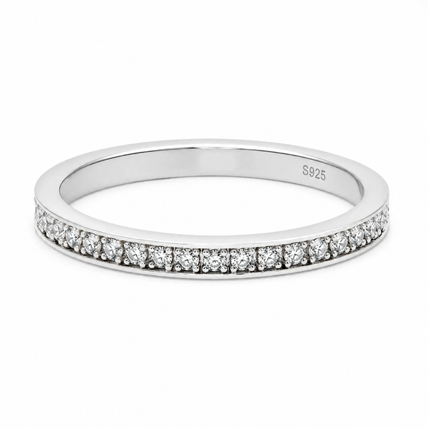 Full Eternity Moissanite Ring – MO67