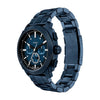 Fossil Machine Chronograph Blue Dial Stainless Steel Watch (FS6167)