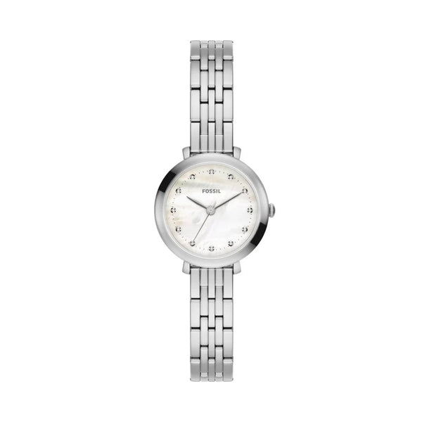 Fossil Heidi 26mm Quartz Mother-of-Pearl Dial Stainless Steel Ladies Watch (ES5499)