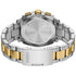Push-button deployant clasp on the two-tone steel bracelet of the FS6159