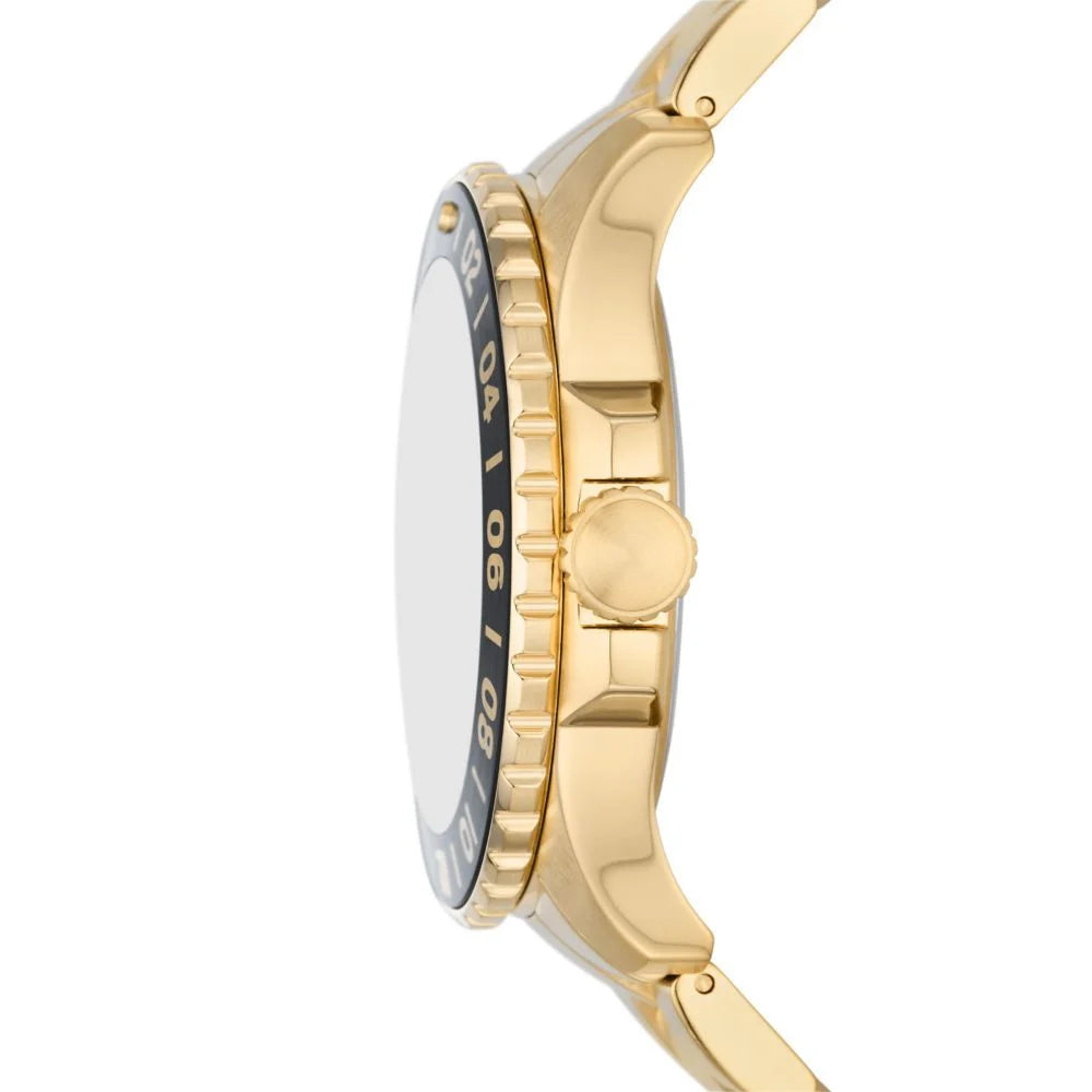 Fossil Black Gold Steel FS5990