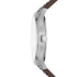 Fossil Dayliner Quartz Cream Dial Brown Leather Watch (FS5927) - Cassim & Co South Africa