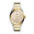 Fossil Everett FS5823 Two-Tone Quartz Watch 42mm Champagne Dial Stainless Steel Bracelet