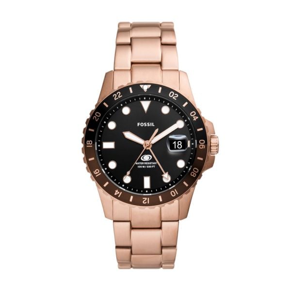 Fossil Blue Rose Gold FS6027