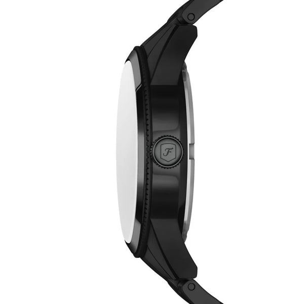 Fossil Pearson Multifunction Quartz Black Stainless Steel Watch (FS6135)
