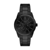 Fossil Pearson Multifunction Quartz Black Stainless Steel Watch (FS6135)