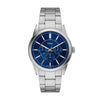 Fossil Pearson Quartz Multifunction Blue Dial Stainless Steel Watch (FS6134)