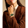 Fossil Scarlette Quartz Green Dial Two-Tone Stainless Steel Watch (ES5388)