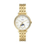 Fossil ES5167 36mm watch with mother-of-pearl dial and gold-tone steel bracelet