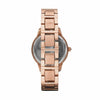 Fossil Jesse Quartz Rose Gold Crystal-Set Stainless Steel Watch 34mm (ES3020)