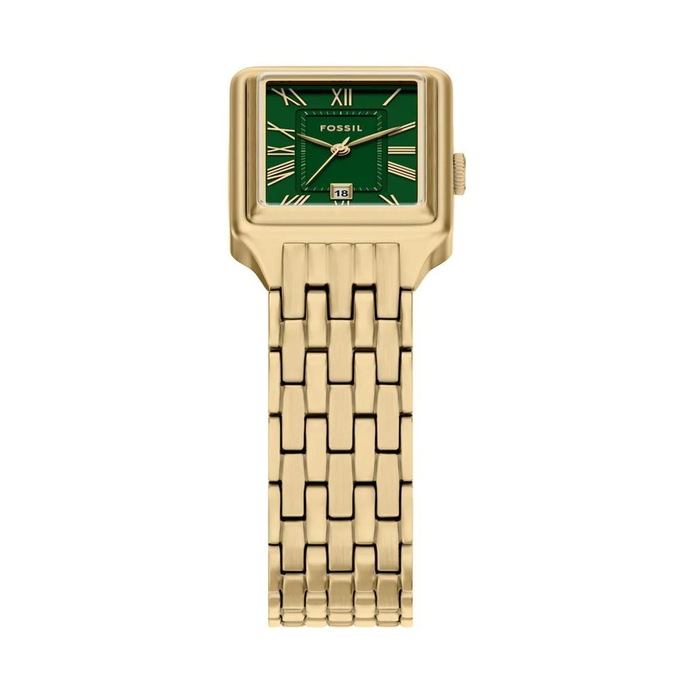 Fossil women’s Raquel three-hand gold-tone stainless steel watch – ES5452 - Cassim & Co South Africa