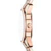 Fossil Scarlette Quartz Day-Date Grey Dial Rose Gold-Tone Stainless Steel Watch (ES5459)