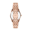 Fossil Scarlette Quartz Day-Date Grey Dial Rose Gold-Tone Stainless Steel Watch (ES5459)