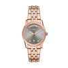 Fossil Scarlette Quartz Day-Date Grey Dial Rose Gold-Tone Stainless Steel Watch (ES5459)