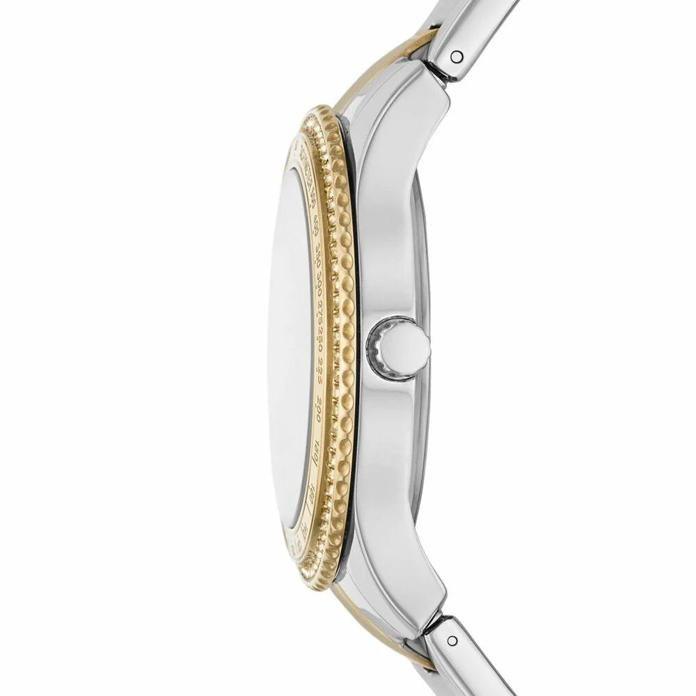 Fossil Stella Sport Quartz Multifunction Two-Tone Stainless Steel Watch (ES5107) - Cassim & Co South Africa