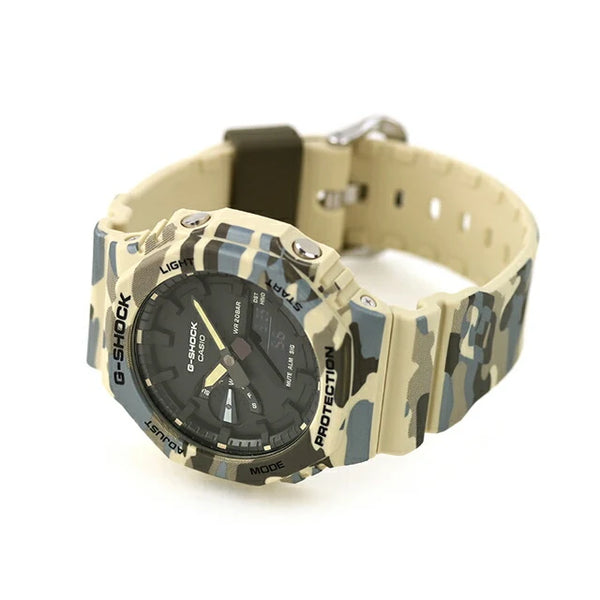 Casio G-Shock GA-2100CM-5A Analog-Digital Camouflage Bio-Resin Watch (GA-2100CM-5ADR)