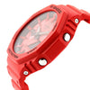 Casio G-Shock GA-2100RRB-4ADR AnaDigi Quartz Red Resin Watch (GA-2100RRB-4A)