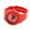 Casio G-Shock GA-2100RRB-4ADR AnaDigi Quartz Red Resin Watch (GA-2100RRB-4A)