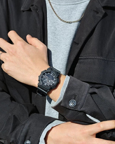 Casio G-Shock GA-010-1A1DR Ana-Digi Quartz Black Resin Bio-Based Watch (GA-010-1A1)