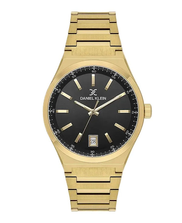 Daniel Klein Gold Black Dial - DK114061-5