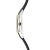 Michel Herbelin Luna Quartz Bicolour Steel Black Leather Women’s Watch - Cassim & Co South Africa
